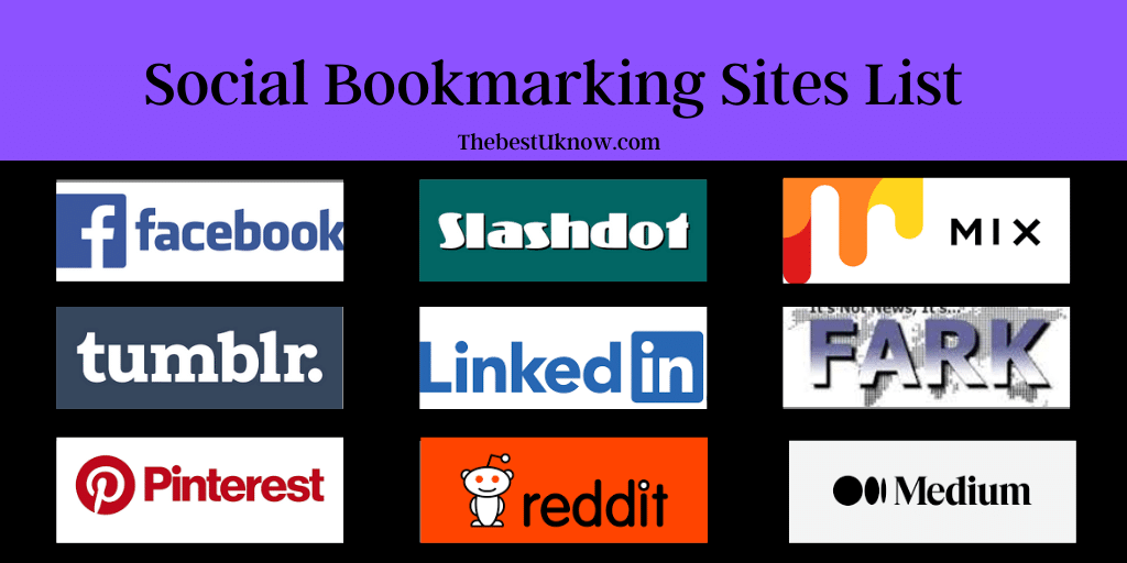 50 Social Bookmarking Sites List 2021